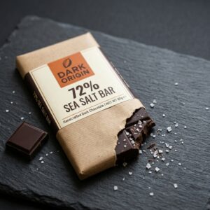 Dark Origin 72% Sea Salt Bar